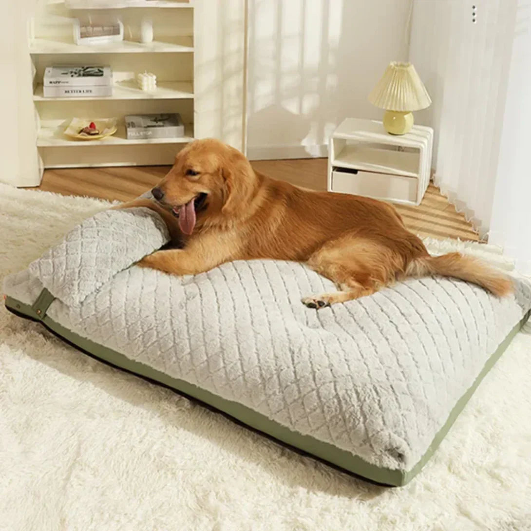 Comfy Orthopedic Dog Bed - Warm Plush Pet Mattress