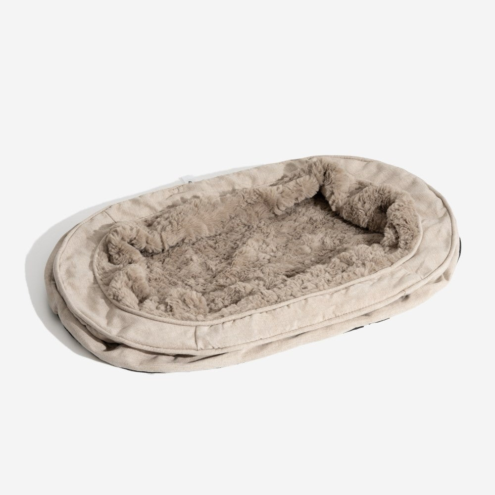 Pet Dog Bed Fleece Replacement Cover