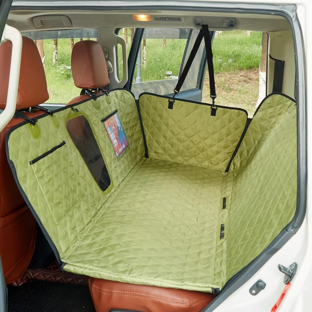 Durable Water-Resistant Pet Car Seat Protector Cover