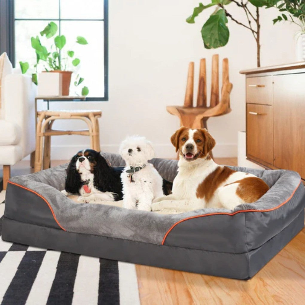 Large Plush Orthopedic Dog Mattress