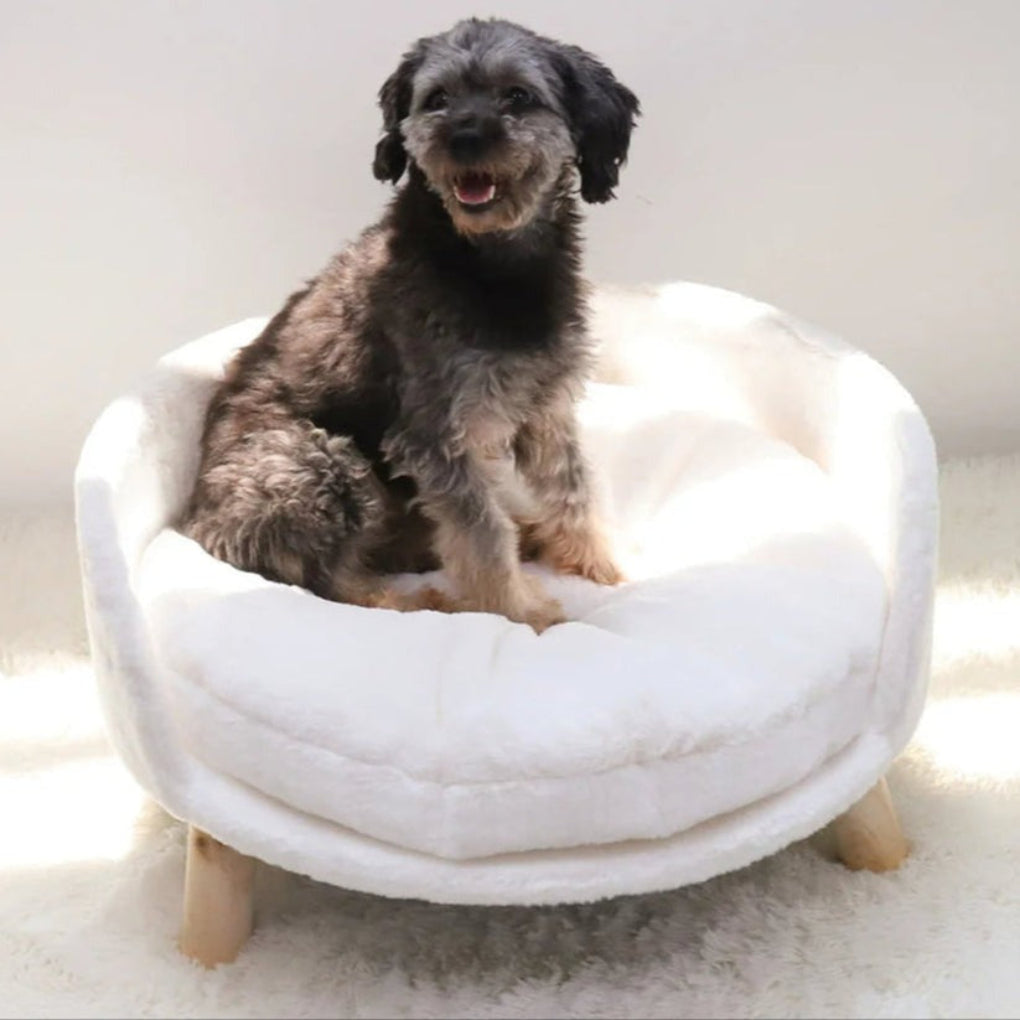 Comfy Circular Cushion Pet Bed Seat