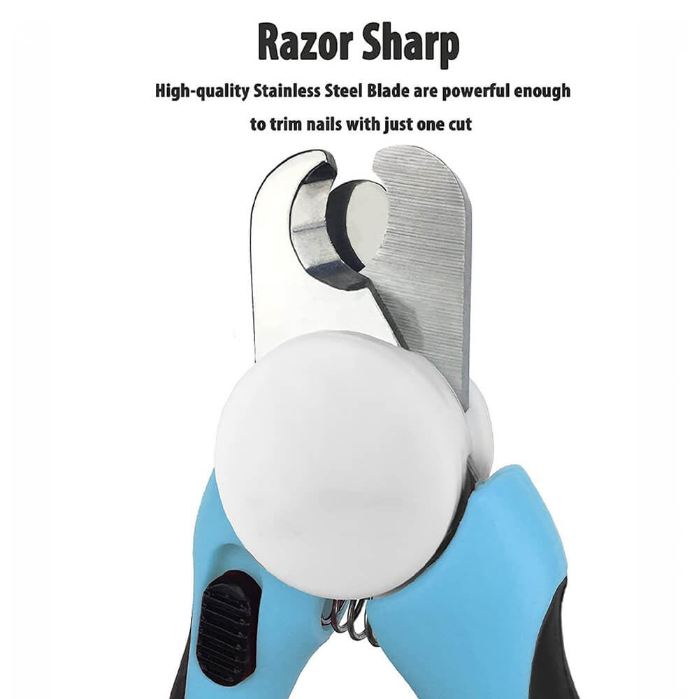 Pet Grooming Kit with Nail Trimmer & File