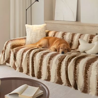 Soft Reversible Sofa Throw Blanket Cover