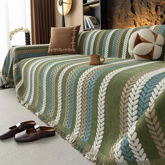 Soft Floral Universal Sofa Slipcover