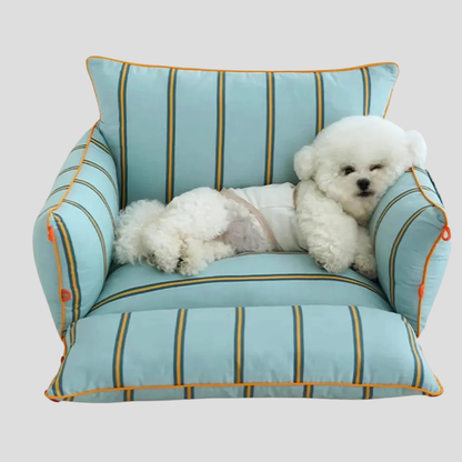 Plush Dog Bed - Elevated Orthopedic Pet Couch