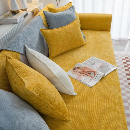 Plush Soft Fleece Non-Slip Couch Cover