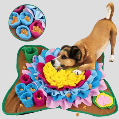 Interactive Dog Feeding Mat for Slow Eating