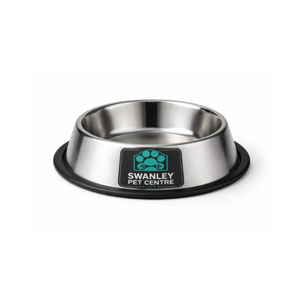 Swanley Pet Centre Stainless Steel Pet Bowl for Dogs & Cats