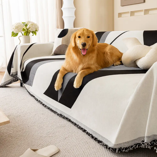 Soft Plush Velvet Couch Slipcover