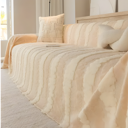Soft Reversible Sofa Throw Blanket Cover