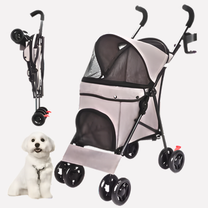 Collapsible Pet Stroller Cart