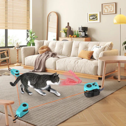 Fun Interactive Laser Cat Toy for Indoor Play