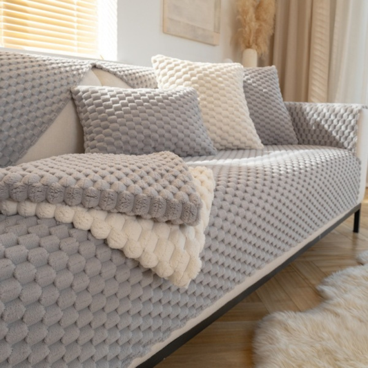 Soft Fuzzy Anti-Slip Couch Cover