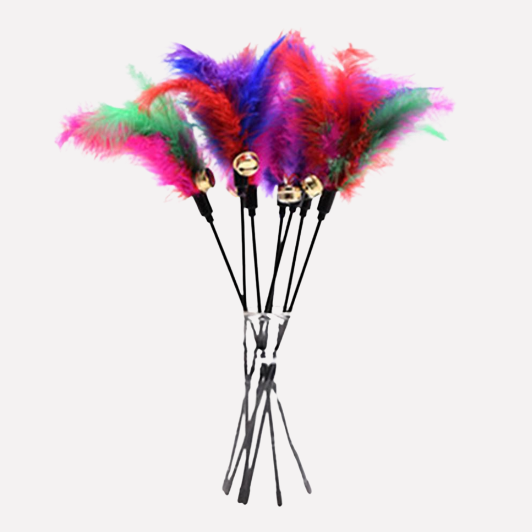 Playful Cat Interactive Toy Wand