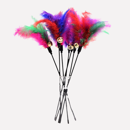 Playful Cat Interactive Toy Wand