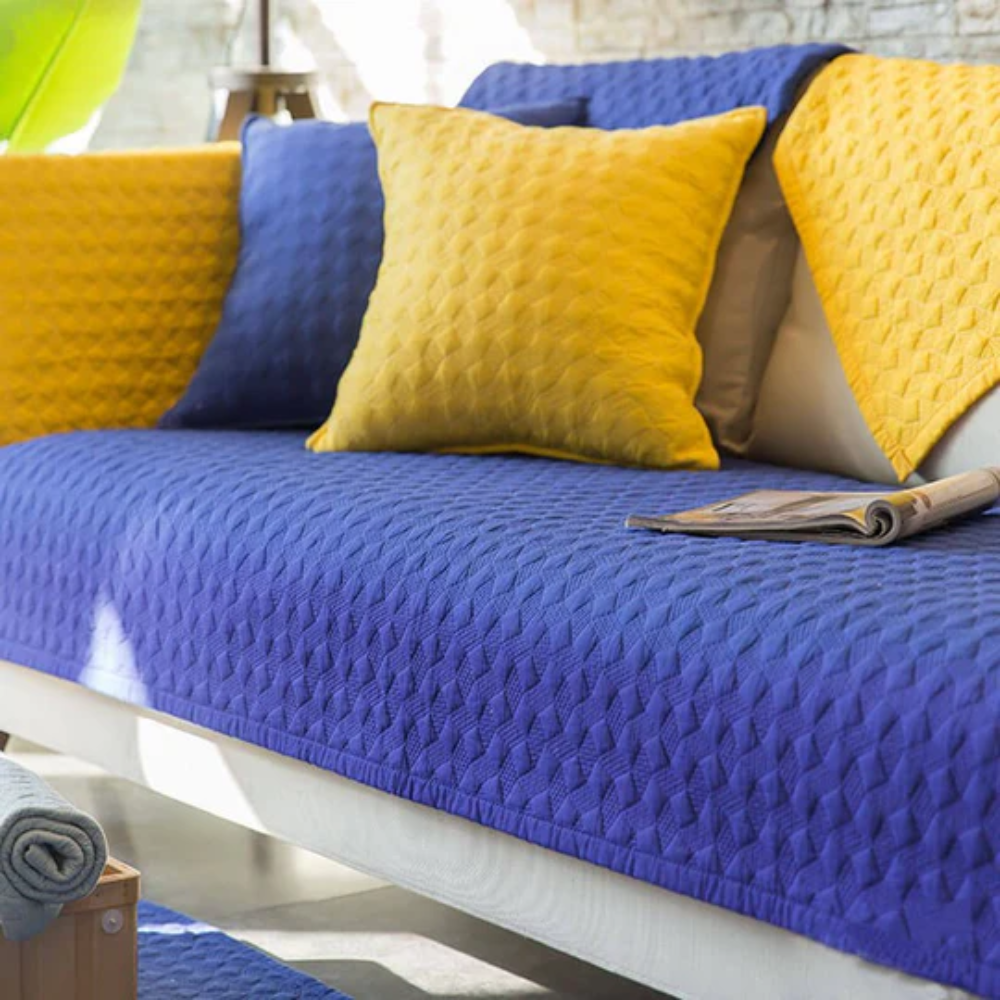 Faux Leather Sofa Slipcover