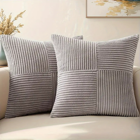 Vintage Textured Pillow Cover