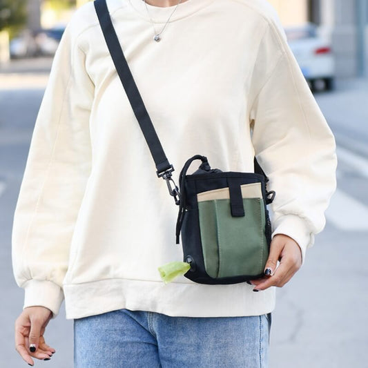 Portable Dog Treat Pouch for Walking and Training