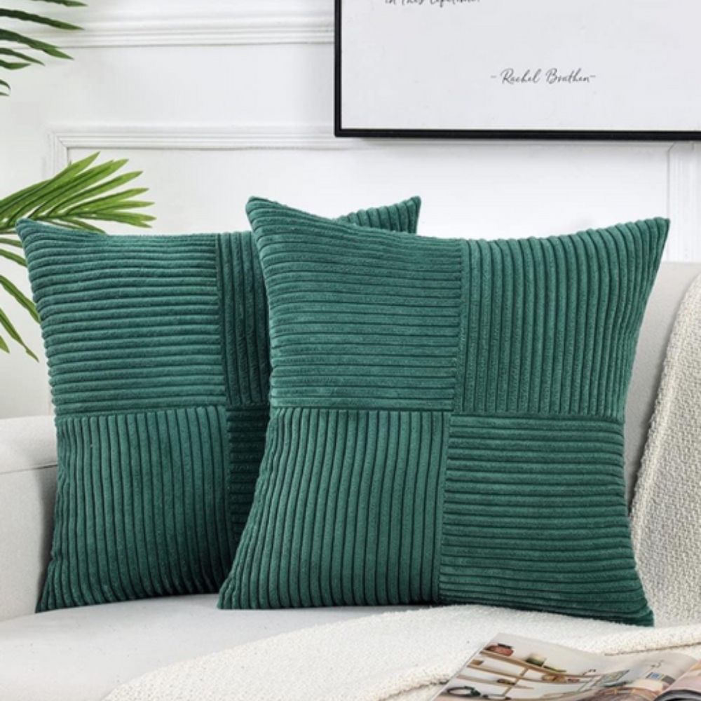 Vintage Textured Pillow Cover