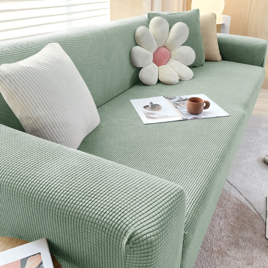 Pet Friendly Fitted Sofa Slipcover – Durable Couch Protector