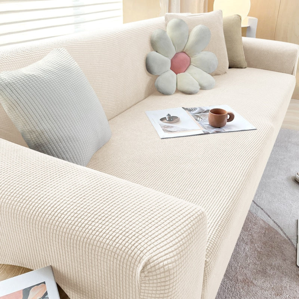 Pet Friendly Fitted Sofa Slipcover – Durable Couch Protector