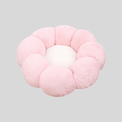 Soft Floral Cat Bed