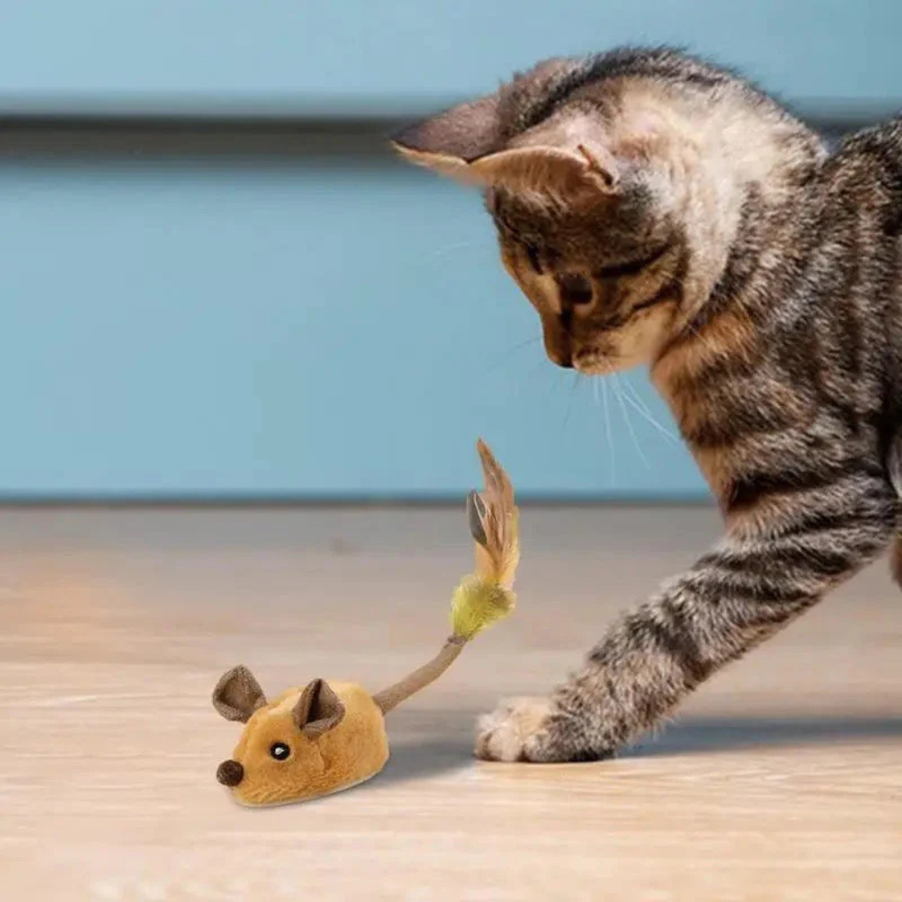 Interactive Pet Mouse Toy