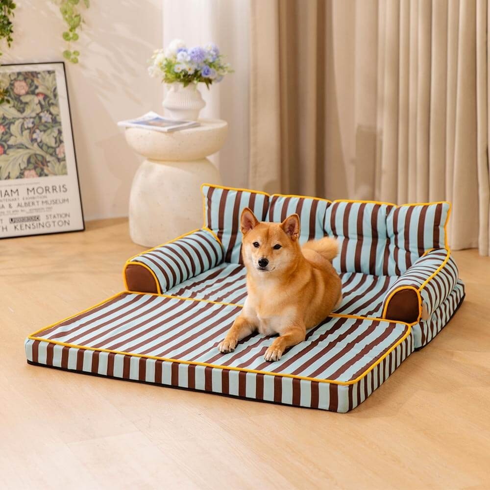 Stylish Patterned Waterproof Portable Pet Bed