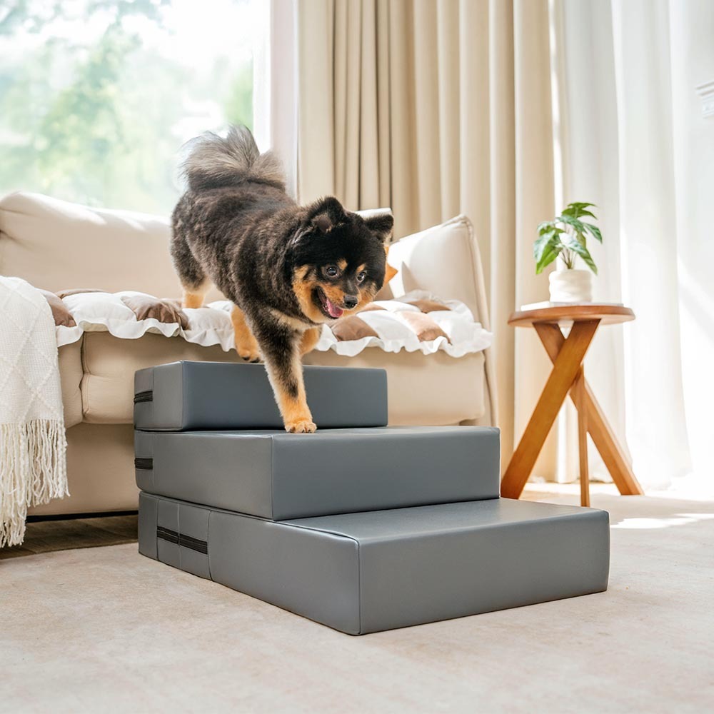 Durable Easy Clean Pet Steps with Multiple Levels