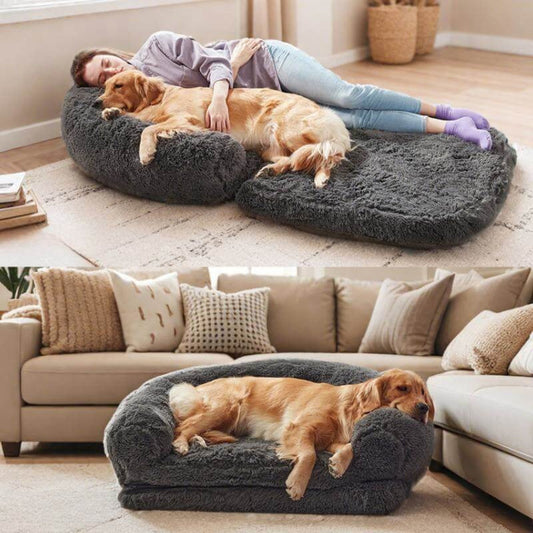 Comfy Deluxe Pet and Owner Sleeping Bed