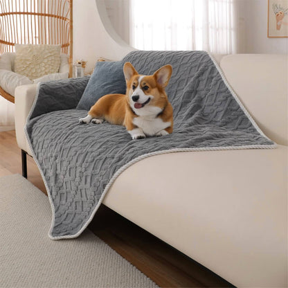 Cozy Waterproof Pet Throw Blanket