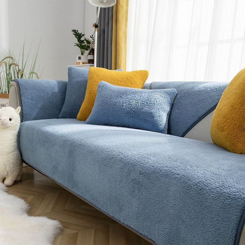 Durable Pet Proof Fuzzy Couch Protector
