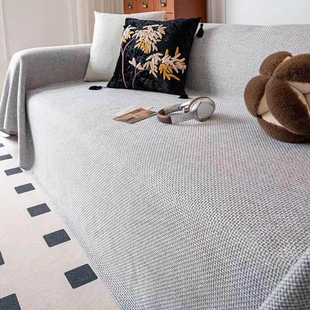 Durable Fabric Pet-Proof Couch Slipcover