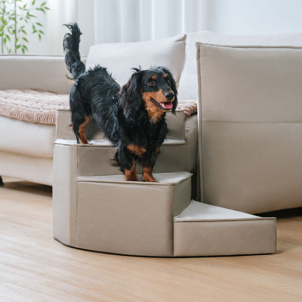 Easy Clean Folding Pet Stairs
