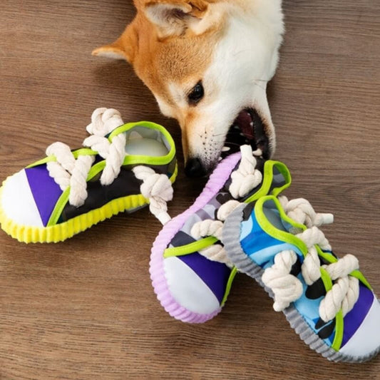 Tough Puppy Chew Slipper Toy