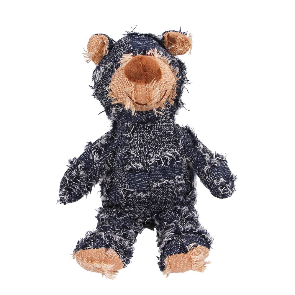 Tough Blue Teddy Dog Toy