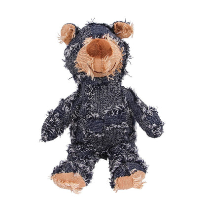 Tough Blue Teddy Dog Toy