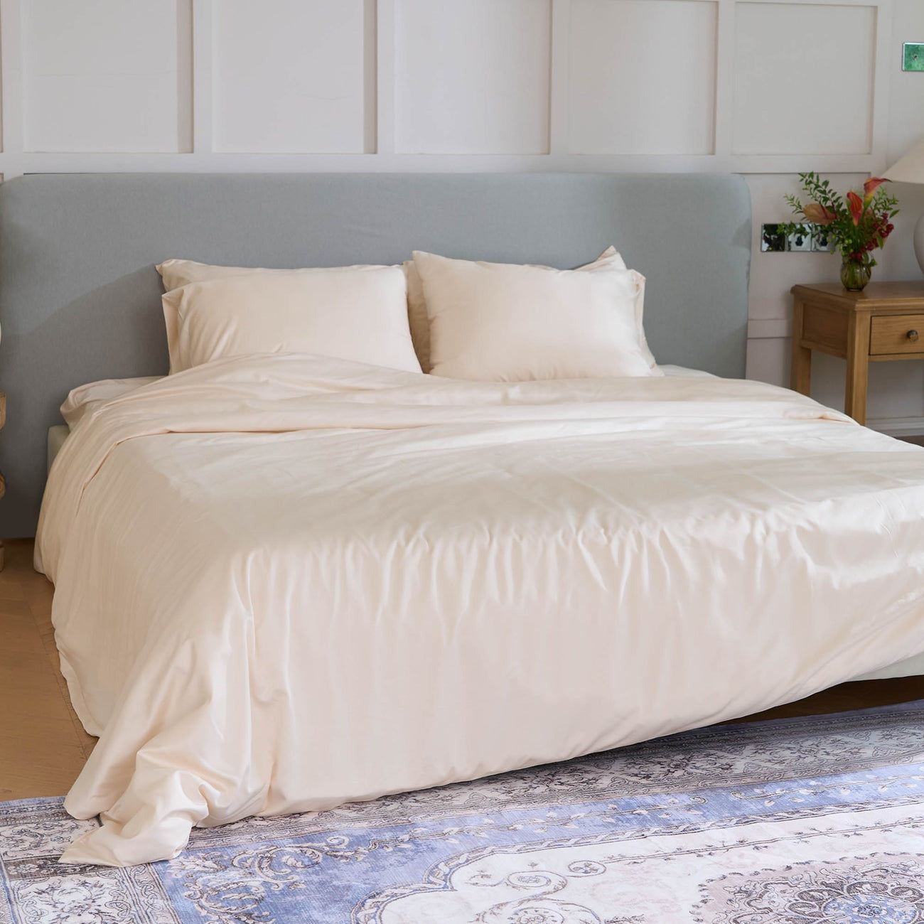 Hypoallergenic Bamboo Bed Sheets Pet Hair Resistant