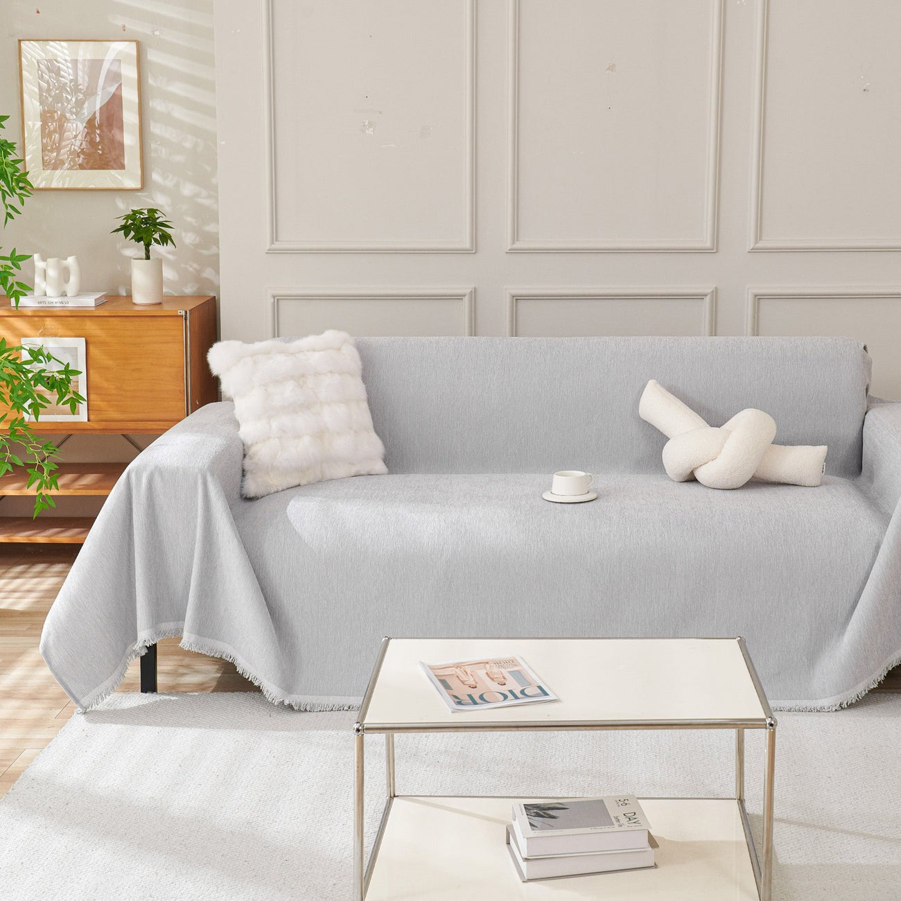 Soft Stretch Sofa Slipcover