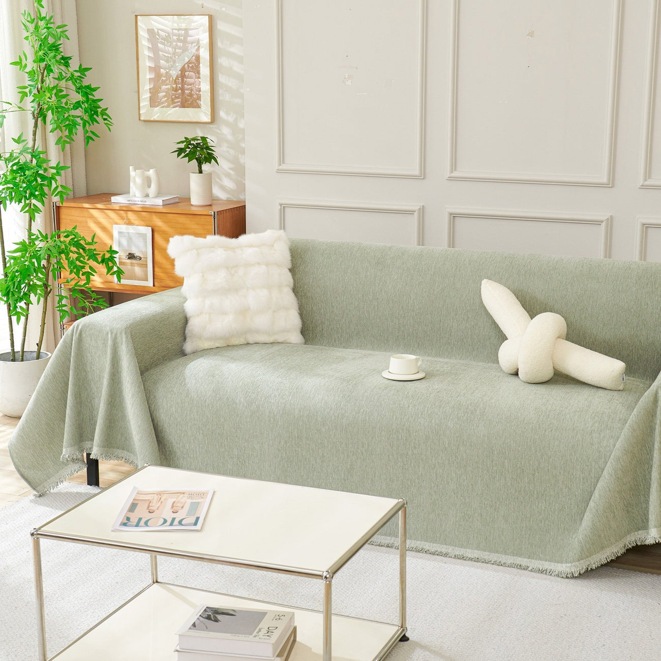 Soft Stretch Sofa Slipcover