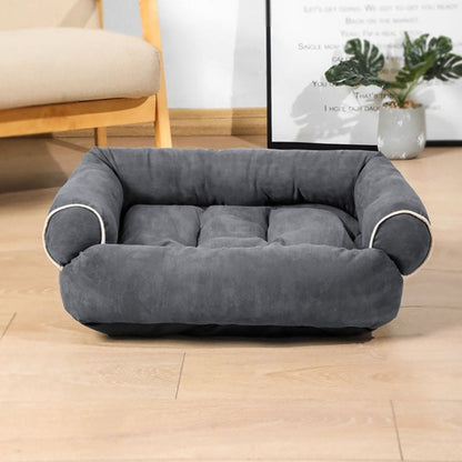 Plush Dog Bed – Stylish Comfortable Pet Sofa