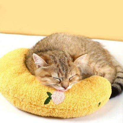 Cozy Pet Bed Pillow - Gentle Comfort for Calm Sleep
