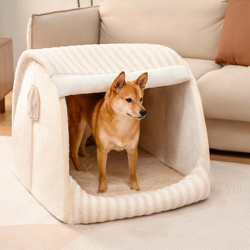 Comfortable Patterned Supportive Pet Bed