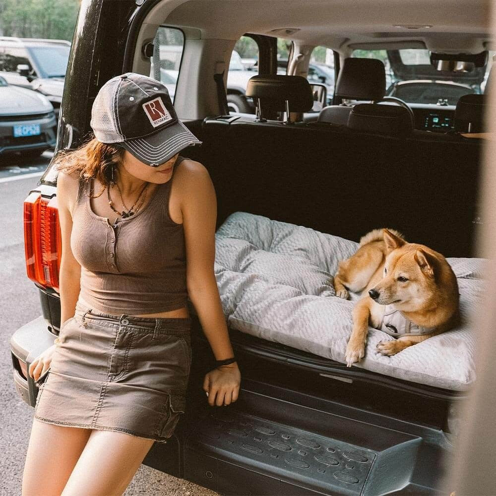 Soft Reversible Pet Calming Dog Bed Mat