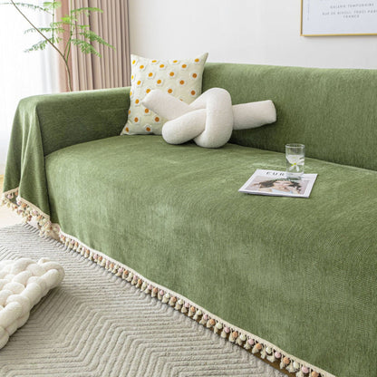 Durable Pet Proof Herringbone Sofa Slipcover