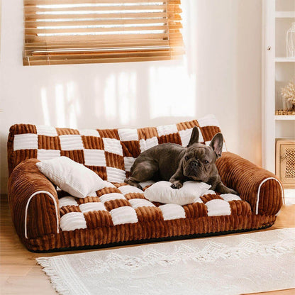 Comfy Large Pet Orthopedic Dog Sofa Bed